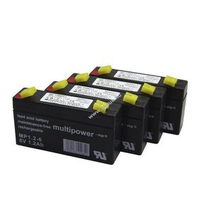 Helyettesítő akku AKKUmed 6V 1200mAh Wissner-Bosserhoff Eleganza (Duomed) Ólom kép