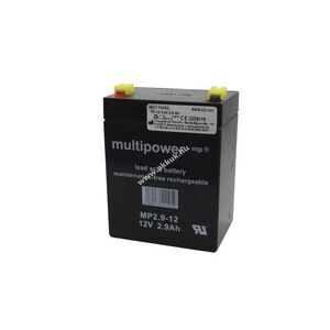Helyettesítő akku AKKUmed Hill Rom Liko Golvo 7000es 7007 Sabina Viking M 12V 2900mAh ólom kép