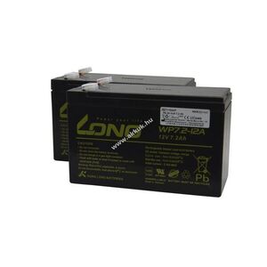 Helyettesítő akku AKKUmed 24V 7200mAh Völker Bett S962-2 S962-2W S962-2 vis-a-vis S282 S382 Pb kép
