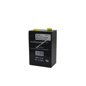 Helyettesítő akku AKKUmed 6V 4500mAh Nellcor NPB190 195 290 295 390 395 595 600 N1000 NPB3900 Pb kép