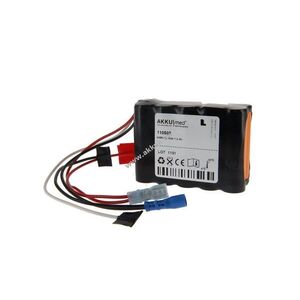 Helyettesítő akku AKKUmed 12V 1500mAh Fahl Absaugpumpe Tracheoport NiMH kép