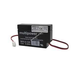 Helyettesítő akku AKKUmed 12V 800mAh Schiller AT10 AT-10 Cardiovit CS200 ólom-savas kép
