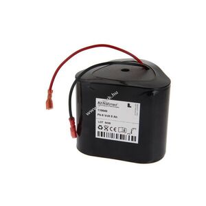 Helyettesítő akku AKKUmed Philips Monitor VS1 6V 5000mAh ólomsavas kép