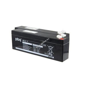 Helyettesítő akku AKKUmed Hill Rom Liko Likorall 240/242/243/250 12V 2600mAh ólomsavas kép