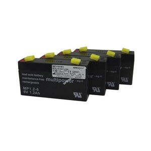 Helyettesítő akku AKKUmed Likamed Novo X550 6V 1200mAh ólomsavas kép