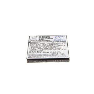 Helyettesítő akku Ascom 490926A RB-490926-LW Myco SH1 SH1-ABAA SH1-ABAA/F 3, 7V 1750mAh Li-Ion kép