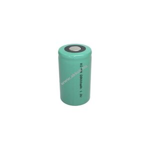 Helyettesítő akku D (góliát) Flattop rövid kivitel nagyáramú 1, 2V 8500mAh NiMH kép
