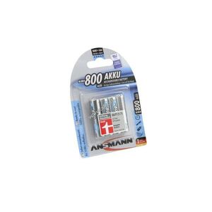 Ansmann maxE AAA (mikro) akku 1, 2V 800mAh 4db/csomag NiMH kép