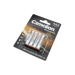 Camelion mikro AAA akku 1, 2V 600mAh 4db/csomag NiMH kép