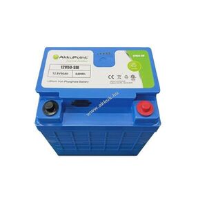 Helyettesítő akku Akkupoint AP12V50-SM 12, 8V 50Ah LiFePO4 kép