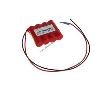 Helyettesítő akku AA 4, 8V 1500mAh vész- és biztonsági világításhoz NiMH kép