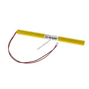Helyettesítő akku vész- és biztonsági világítás AA Mignon ceruza 4, 8V 1600mAh NiMH kép