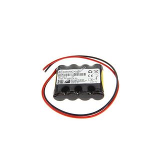 Helyettesítő akku vész- és biztonsági világítás AA Mignon ceruza 4, 8V 800mAh NiCd kép