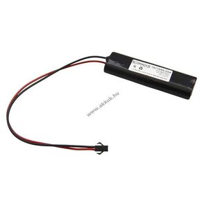 Helyettesítő akku Vész- és biztonsági világítás AA Mignon ceruza akku 4, 8V 1200mAh NiMH kép
