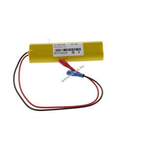 Helyettesítő akku Vész- és biztonsági világítás AA Mignon ceruza 4, 8V 1600mAh NiMH kép