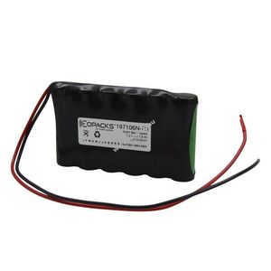 Helyettesítő akku AA 7, 2V 1600mAh vész- és biztonsági világítás 25cm kábel NiMH kép