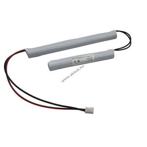 Helyettesítő akku vész- és biztonsági világításhoz 4/3A-Size 6V 4000mAh NiMH kép
