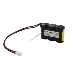 Helyettesítő akku NC Sub C 3, 6V 1500mAh vész- és biztonsági világítás kép