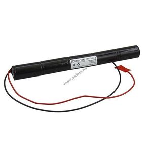 Helyettesítő akku vész- és biztonsági világítás Sub C 6V 2500mAh NiMH kép