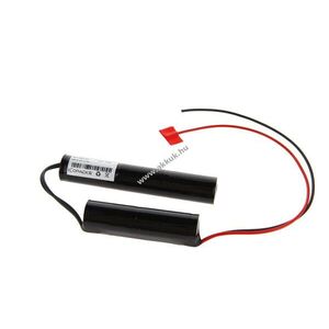 Helyettesítő akku vész- és biztonsági világítás Sub C 6V 2500mAh NiMH kép