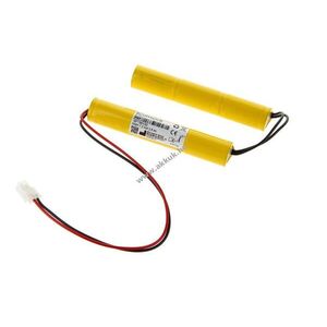 Helyettesítő akku Sub C 7, 2V 2500mAh vész- és biztonsági világításhoz NiMH kép
