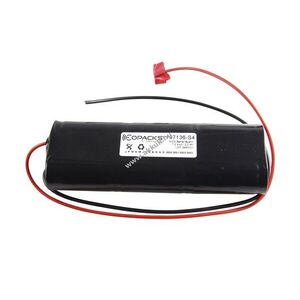 Helyettesítő akku NC Sub C 7, 2V 2000mAh vész- és biztonsági világítás kép