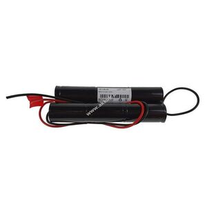 Helyettesítő akku NC Sub C 7, 2V 1800mAh 2x3 cella kábelhíd 30cm kép