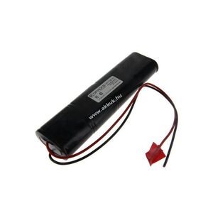 Helyettesítő akku NC Sub C 9, 6V 1700mAh vész- és biztonsági világítás kép