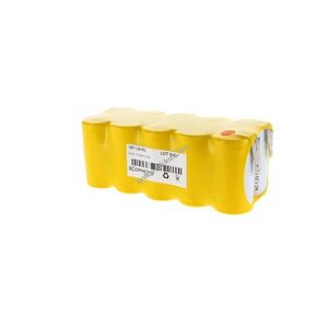 Helyettesítő akku NC Sub C 12V 1, 5Ah vész- és biztonsági világítás Faston 6, 3/4, 8mm zsugorozott F2x5 kép