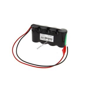 Helyettesítő akku vész- és biztonsági világítás C (bébi méret) 4, 8V 4000mAh NiMH kép