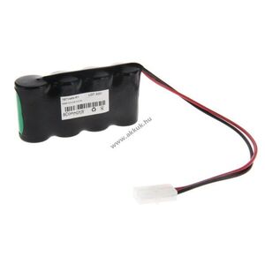 Helyettesítő akku vész- és biztonsági világítás C (bébi méret) 4, 8V 4000mAh NiMH kép