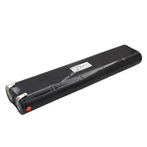 Helyettesítő akku NC Akkupakk D (góliát) 12V4000mAh 2x5 dupla oszlop zsugor Faston 4, 8mm+6, 3mm kép