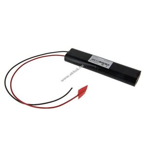 Helyettesítő akku vész- és biztonsági világítás 4/3A-Size 4, 8V 4000mAh NiMH kép