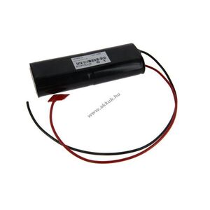 Helyettesítő akku 7/5 Cs méret 4, 8V 4000mAh vész- és biztonsági világítás NiMH kép