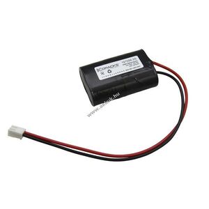 Helyettesítő akku vész- és biztonsági világítás 4/5 Sub C-Size 4, 8V 2000mAh NiMH kép