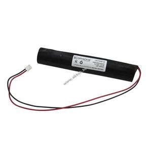 Helyettesítő akku 4/5 Sub C 4, 8V 2000mAh vész- és biztonsági világítás NiMH kép