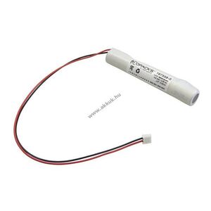 Helyettesítő akku vész- és biztonsági világítás 1/2 AA 4, 8V 500mAh NiMH kép