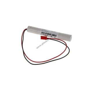 Helyettesítő akku 1/2 AA 4, 8V 600mAh vész- és biztonsági világítás NiMH kép