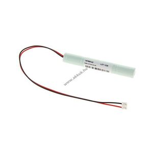 Helyettesítő akku 1/2 AA 4, 8V 600mAh 25cm kábel JST EHR-3 NiMH kép