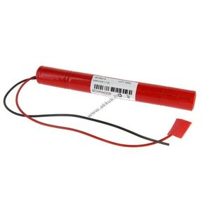 Helyettesítő akku vész- és biztonsági világítás 2/3A 6V 1100mAh NiMH kép
