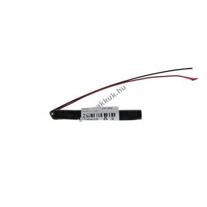 Helyettesítő akku 1/2AAA 4, 8V 350mAh egyoldali 20cm kábellel NiMH kép