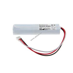 Helyettesítő akku 6, 4V 3000mAh 19, 2Wh 20cm kábellel csatlakozóval Fischer LiFePO4 kép