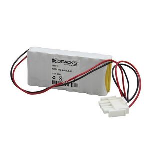 Helyettesítő akku Dorma ajtórendszerek 19, 2V 900mAh kábellel és csatlakozóval NiMH kép