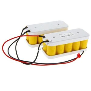 Helyettesítő akku RWA 24V 1800mAh 30cm kábelkimenet egyoldali félburkolat NiCd kép