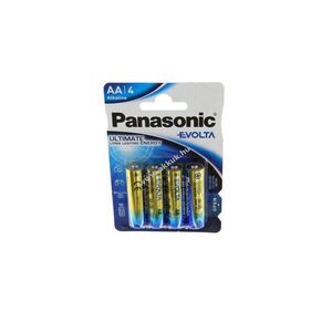 Panasonic Evolta AA Mignon ceruza LR6 elem 1, 5V 4db/csomag alkáli kép