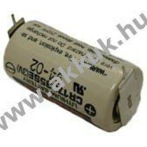 FDK CR17335SE 3V 1800mAh forrfüles lítium elem 17x33, 5mm raszter7, 5mm kép