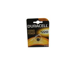 Duracell gombelem CR1220 3V 35mAh lítium kép