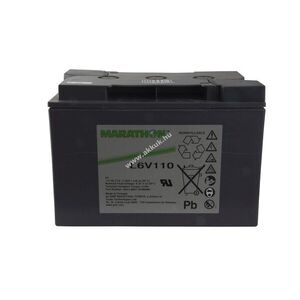 Exide Marathon L L6V110 6V 112Ah akku AGM ólom kép
