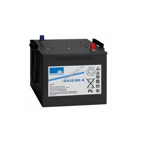 Sonnenschein/ Exide A412/90A 12V 90Ah akku ólom-gél kép
