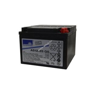 Sonnenschein Exide A512/25G5 12V 25Ah akku zselés ólom kép